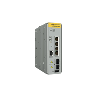 Switch Industrial Administrable Capa 2 de 4 Puertos 10/100/1000 Mbps + 2 Puertos SFP
