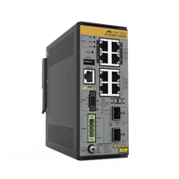 8x 10/100/1000T, 2x 1G/10G SFP+, Industrial Ethernet, Layer 2+ Switch, PoE++ (TAA)
