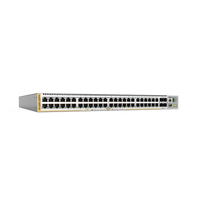 Switch L3 Stackable, 48x 10/100/1000-T PoE+, 4x SFP+, Fuente redundante integradas 740 Watts (TAA compliant version)