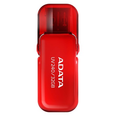 Kit 10 Piezas Memoria USB 2.0 de 32GB ADATA UV240, Rojo, 32 GB, USB 2.0