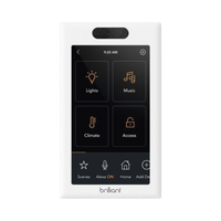 Control de iluminación touch desde su pantalla en pared