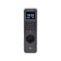 Lector de Huella IP67 Con Teclado y Lector de Tarjetas RFIDNFC y  (125kHz EM, HID Prox &13.56Mhz MIFARE, MIFARE Plus, DESFire/EV1, FeliCa, iCLASS SE/SR),NFC y BLUETOOTH, Uso para Control de Acceso y Asistencia