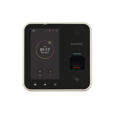 BioStation A2, Lector de Huella con Teclado Touch, Pantalla LCD 5