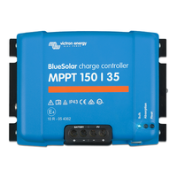 BlueSolar MPPT 150/35. MPPT Solar Charge Controller 35A, Automatic Voltage Selection: 12/24/36/48 Vdc.