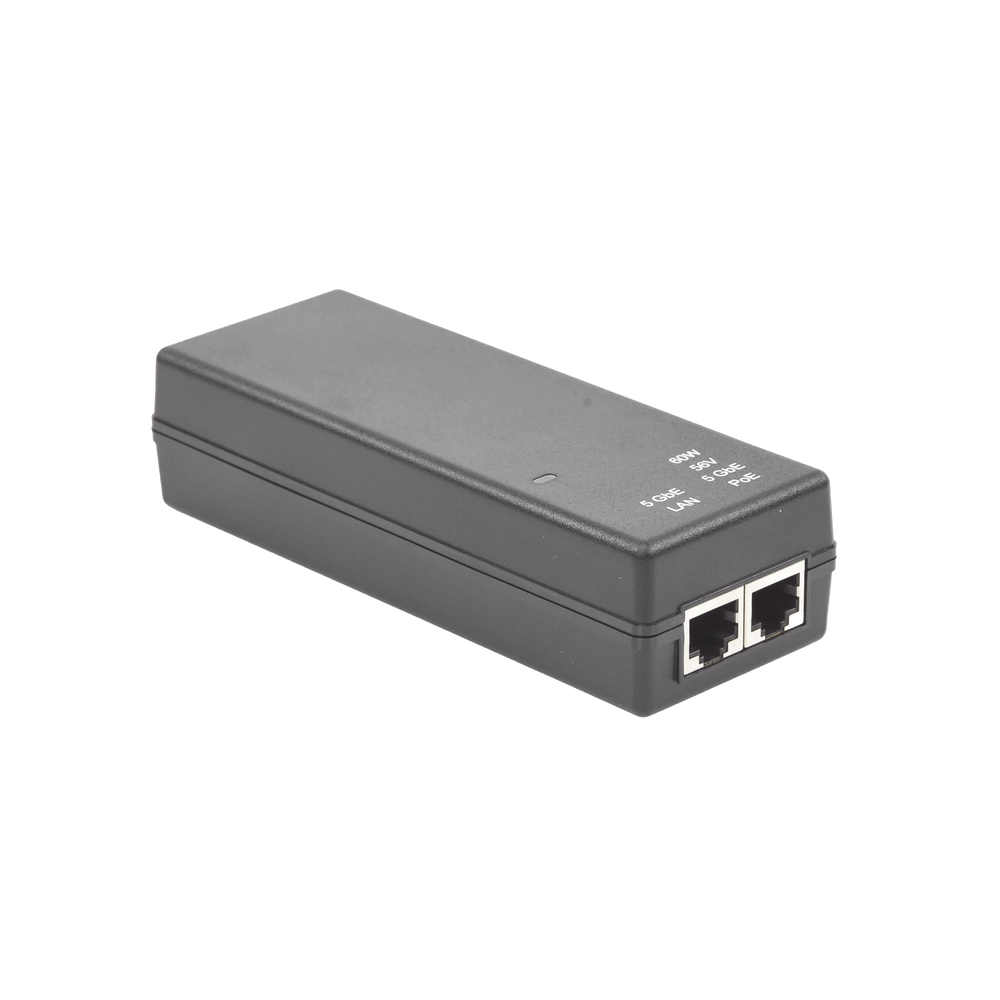 Fuente de alimentación PoE 56Vcc 60W puertos 5 Gbps para equipos Cambium cnPilot XV2-2, XV3-8 y cnWave