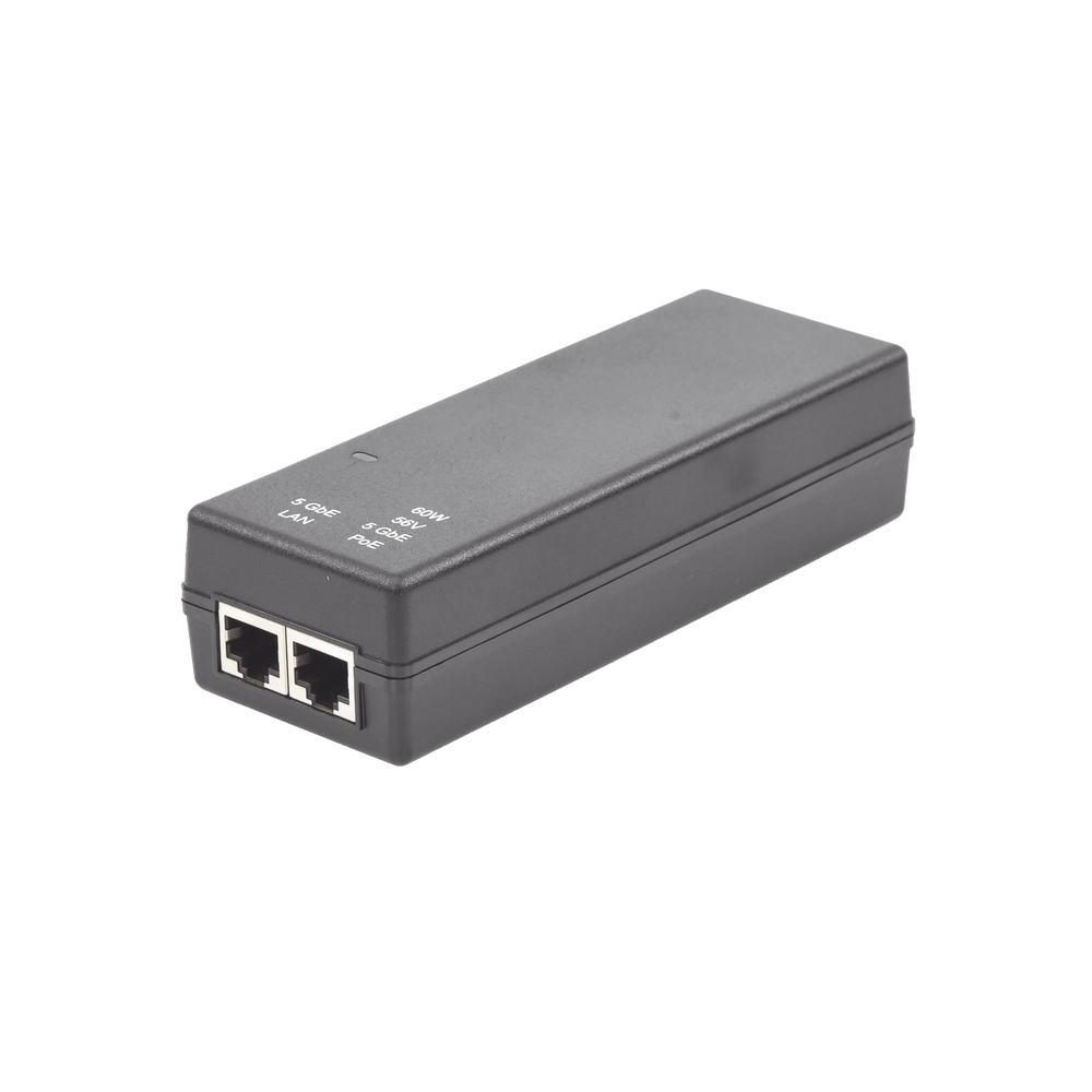 Fuente de alimentación PoE 56Vcc 60W puertos 5 Gbps para equipos Cambium cnPilot XV2-2, XV3-8 y cnWave