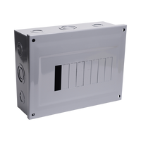 Centro de Carga para Sobreponer, 08 Polos, 100 A, 1 Fase 3 Hilos, 120/240 V AC, 60Hz