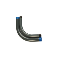 Codo Conduit  Rígido de Aluminio de 3/4” (19 mm)/ Recubierto de PVC / Interior de Uretano.