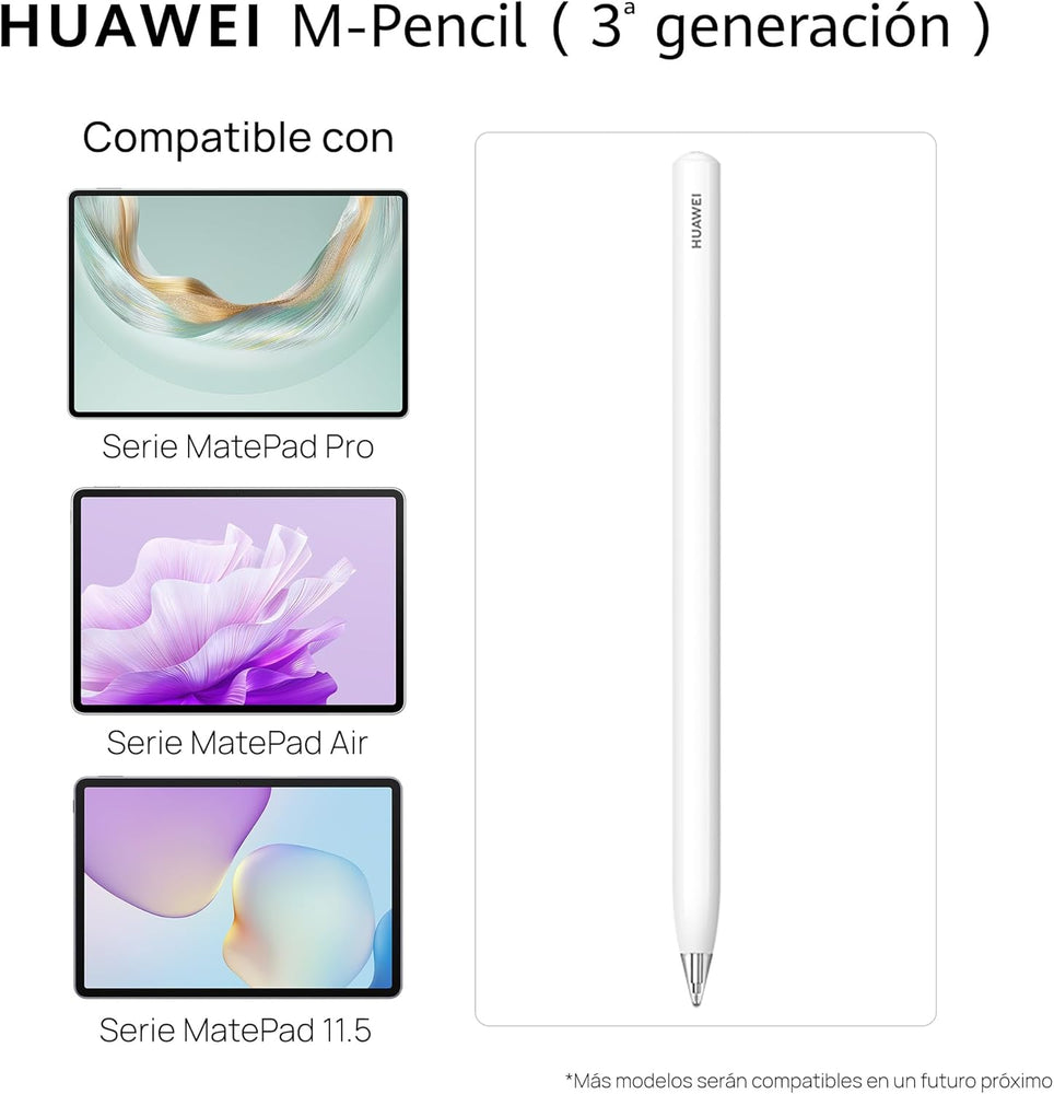 HUAWEI M-Pencil (3ª generación), Lápiz Stylus para Tablets MatePad