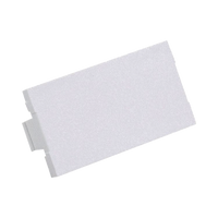 Módulo de Tapa Ciega (Inserto Ciego), de 1/3, Color Blanco Mate, 1 Pieza