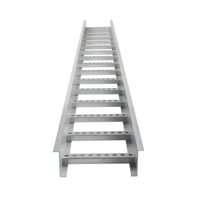 Escalera de Aluminio Portacables / Perfil Z / Peralte 3 1/4
