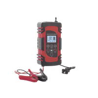 Cargador de Baterías / 12 o 24 Vcc / hasta 40 Ah / 4, 6 o 8 A / Display LCD