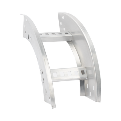 Curva Vertical Exterior de Aluminio de 90° Perfil Z / Peralte 3 1/4