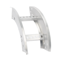 Curva Vertical Exterior de Aluminio de 90° Perfil Z / Peralte 3 1/4" / Ancho 6" / Radio 8" / Incluye Tornillería