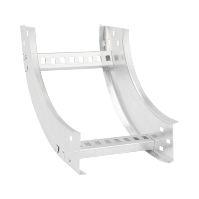 Curva Vertical Interior de Aluminio de 90° Perfil Z / Peralte 3 1/4