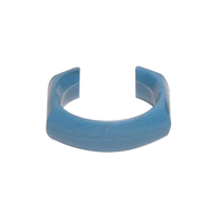 Clip de Identificación para Patch Cord Siemon, Color Azul, Bolsa con 25 Piezas