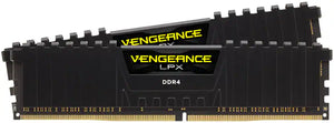 CORSAIR - Memoria VENGEANCE LPX 32GB (2x16GB) DDR4 3200MHz PC4-25600 C16 UDIMM - Negro
