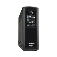 UPS de 1500 VA/900 W, Topología Línea Interactiva, Entrada 120 Vca NEMA 5-15P, Tipo Mini Torre, Con 12 Tomas NEMA 5-15R