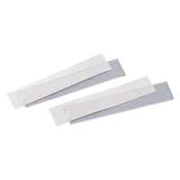 Kit de 50 Etiquetas y 50 Cubiertas, para Uso con Placas de Pared Mini-Com Ejecutivas o Clásicas con Espacio para Etiqueta
