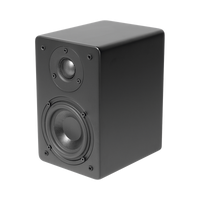 Altavoz de Estantería | Woofer  de 4'' | Tweeter de 1 | Acabado negro mate | 40 watts | 8ohms