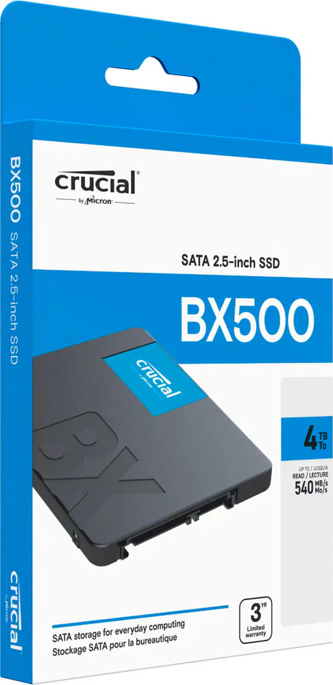 Crucial - BX500 4TB Internal SSD SATA