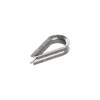 Guardacabos/cuello 3/8" acero electro galvanizado