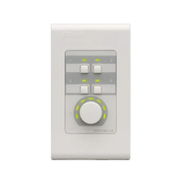 Panel de Control Digital | 1 Volumen | 4 Switches Configurables | Compatible con Procesadores Serie MA, PA, y MTX