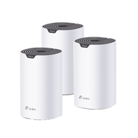 Kit 3 Routers Inalámbricos MESH Interior para Hogar / Doble Banda Wi-Fi 5 AC1900 Mbps / 3 Puerto Gigabit WAN/LAN / 3 Antenas Internas / Administración Mediante la App Deco (iOS, Android)