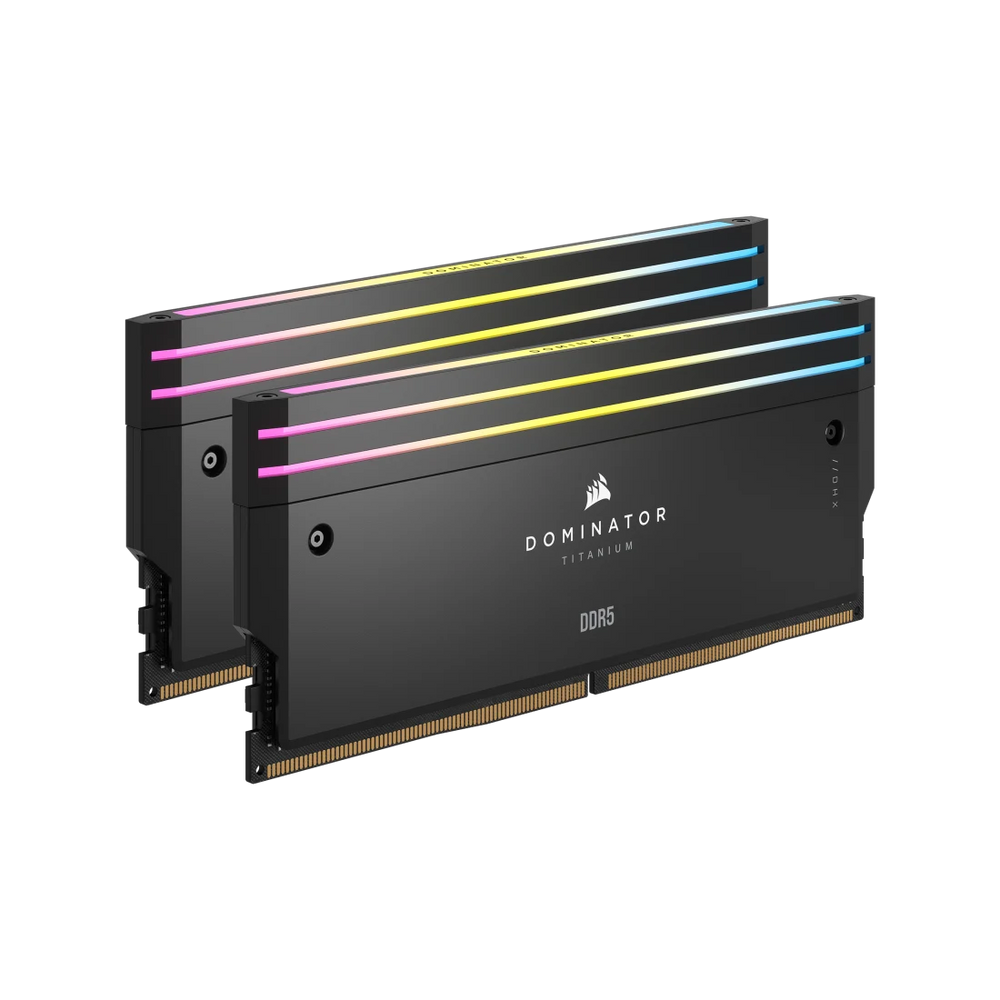 Memoria DIMM DDR5 Corsair (CMP64GX5M2B6000C30) Dominator Titanium 64GB (2x32GB) 6000MHz CL30 Negro