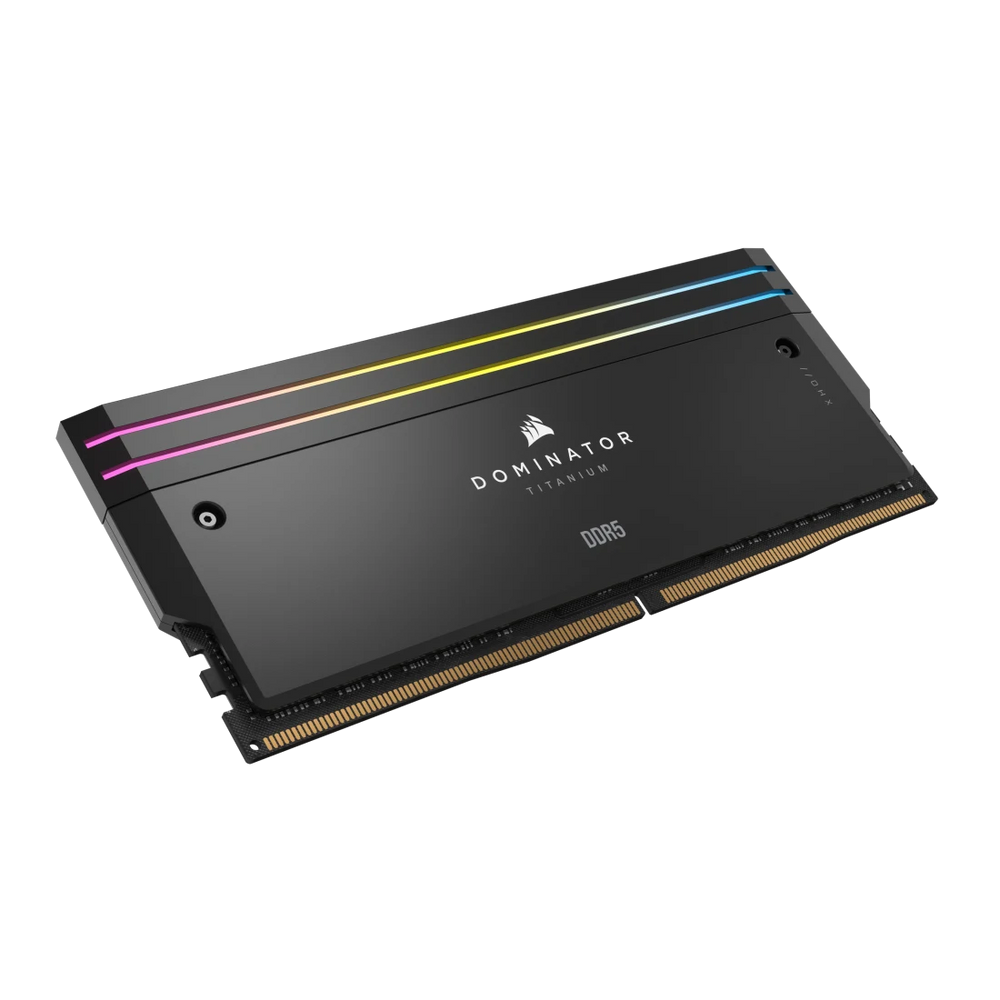 Memoria DIMM DDR5 Corsair (CMP64GX5M2B6000C30) Dominator Titanium 64GB (2x32GB) 6000MHz CL30 Negro