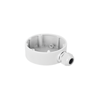 Caja de Conexiones de Exterior para Cámaras Tipo Mini Domo / IP66 / Color Blanco