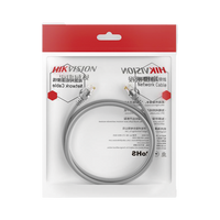 Cable de Parcheo (Patch Cord) / UTP / Cat. 6 (24 AWG) / 10 Metros (32.81 Pies) / Color Gris / Ideal para PoE+ / Interior