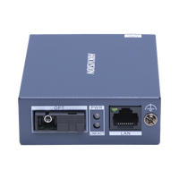 Convertidor Fibra Óptica / Transmisor / Monomodo (TX) / 1 Puerto SFP (SC) 100 Mbps / 1 Puerto RJ45 10/100 Mbps / HASTA 20 KM / Plug and Play
