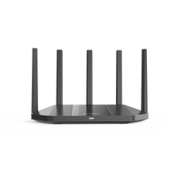 Router Inalámbrico / Wifi 6 / Hasta 3000 Mbps / MESH / Doble Banda AC (2.4 GHz y 5 GHz) / 4 Puertos 1000 Mbps /  5 Antenas Omnidireccional / Interior / Beamforming Optimizado /  Administración Gratuita desde la Nube