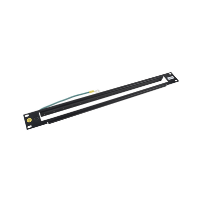Chassis Rack 1U / 16 Módulos Protectores Serie DPR / Montaje 19