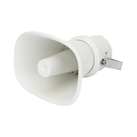 Bocina (Altavoz IP ) | Tipo Trompeta | 25 Watts | 24VCD | Exterior IP67 | Metal | Entrada de alarma | Voceo en tiempo real | Calendarización de audios | Síntesis de Voz (TTS)
