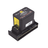 Protector Modular 75 V / 2 Pares / Base Desmontable / Snap-Track / Voz Datos y Señalización
