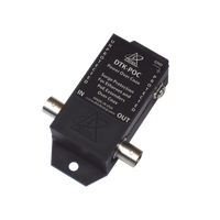 Protector Coaxial PoE / BNC Hembra / 75 Ohms / Ethernet 10/100 / Cámaras IP y Extensores