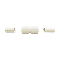 Manguito / Cople Morbidx IP67 libre de halógenos para unir tubería rígida de 40 mm (1 1/2") permite una instalación hermética no necesita pegamento