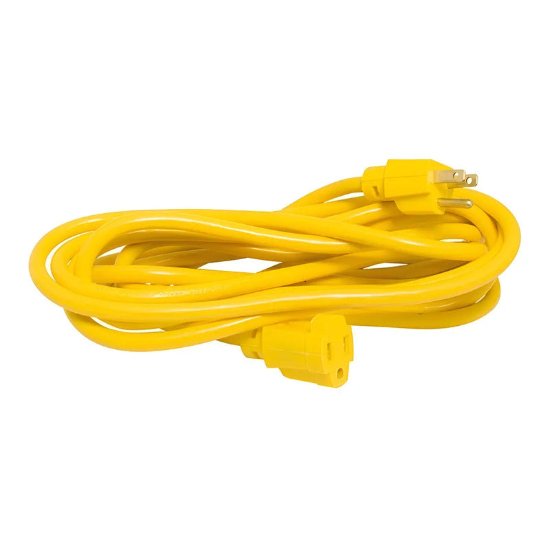 Extensión Eléctrica Uso Rudo Aterrizada 5m Surtek136 7 /v Amarillo
