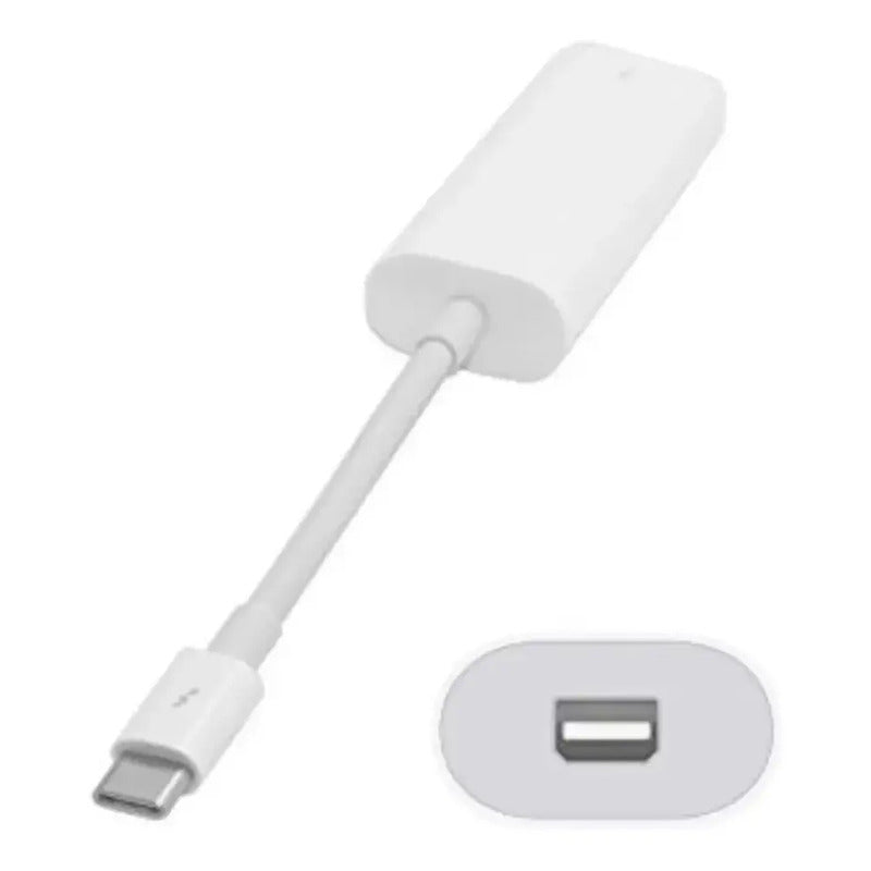 Adaptador Thunderbolt 3 Usb C A Thunderbolt 2 Original Apple Blanco