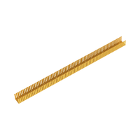 Canaleta Ranurada de PVC sin Tapa, Fiber-Duct™, 4 in de Ancho, 4 in de Alto y 1828.8 mm de Largo, Color Amarillo