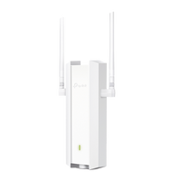 Punto de Acceso Omada Exterior / Wi-Fi 6 AX1800 MU-MIMO 2x2 / Mesh Omada / Alta Densidad de Usuarios / Carcasa Resistente IP67 / Configuración por Controlador o Stand-Alone / Para Montaje en Mástil/ Pared / Alimentación PoE+