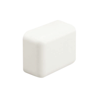 Tapa Final, para uso con canaleta LD5, material ABS, Color Blanco Mate
