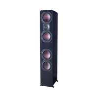 ELITE SERIES PREMIUM HOME THEATER 3 VIAS, 4 WOOFER DE FIBRA DE CARBONO 6.5", 1 TWEETER DE TITANIO, COLOR NEGRO
