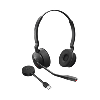 Diadema / Auricular Jabra Engage 55 Stereo / DECT USB-A / Cancelación Activa de Ruido / 150m Alcance (9559-450-125)