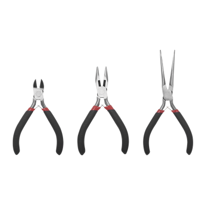 Juego de 3 Mini Pinzas de Corte de 5