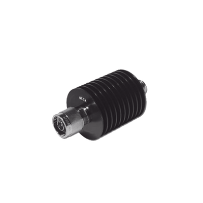 Atenuador en Línea de 20 dB / 20W Máximo / CD-3 GHz / Interiores / N macho - N Hembra.