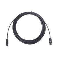 Cable Toslink de Fibra Óptica de 4.6m | Ideal para Mandar Audio Digital para Sistemas de Alta Calidad | Compatible con Amplificadores VSSL