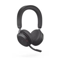 Diadema / Auricular Jabra Evolve2 75 Stereo / Bluetooth 5.2 + USB-A / ANC Avanzado / 8 Micrófonos MEMS (27599-999-999)